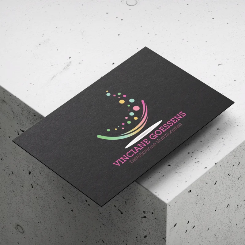 Branding pour Vinciane Goessens, Dietéticienne