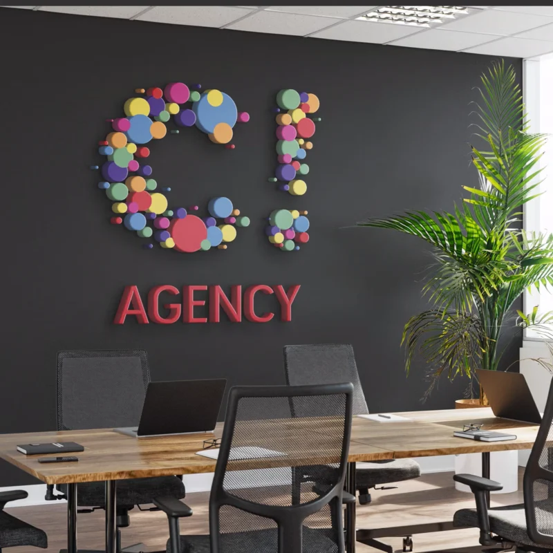 Branding pour C! Agency, agence de communication