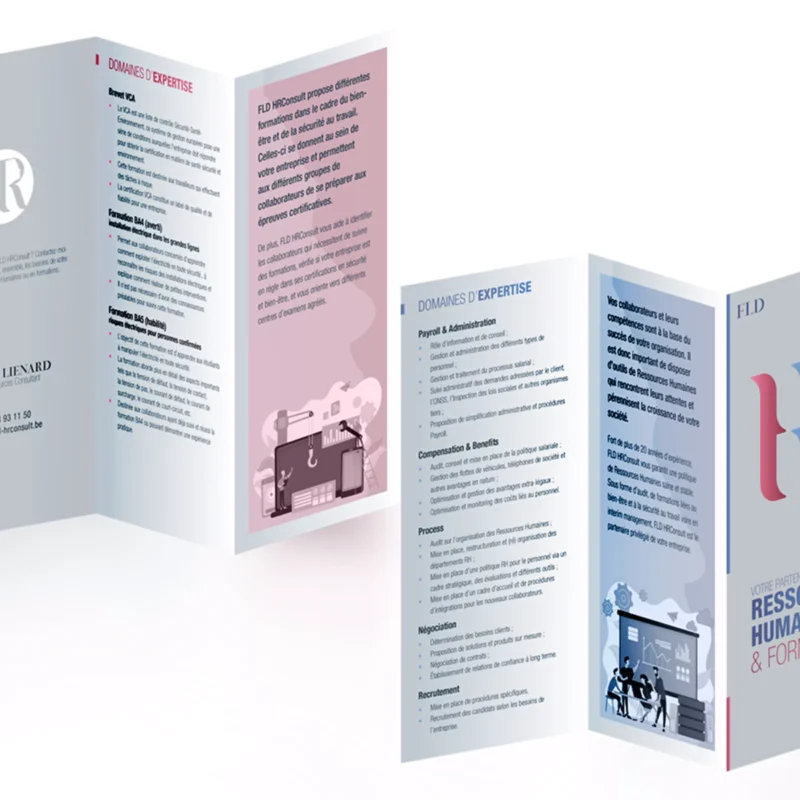 Branding for Frédéric Lienard, HR consultant