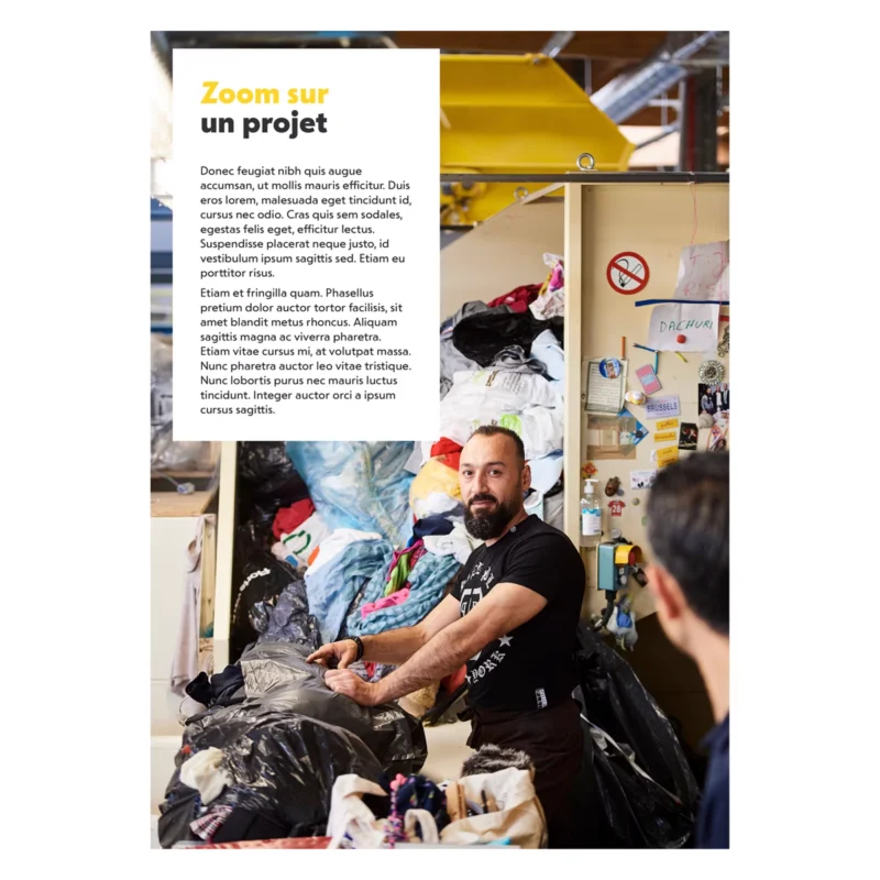 Journal interne périodique pour Les Petits Riens