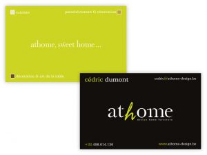 AtHome - Carte de visite