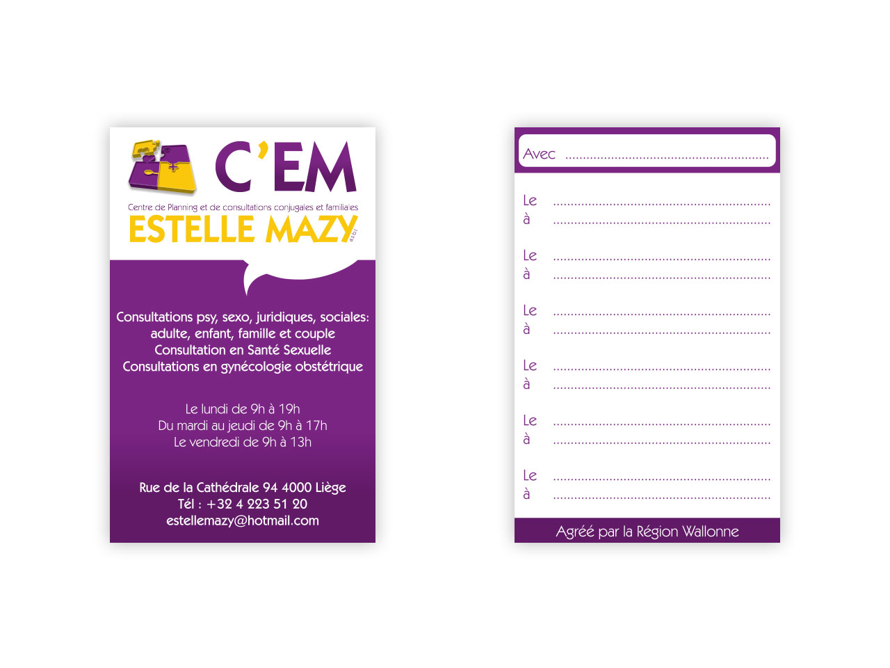 Centre Estelle Mazy - Carton
