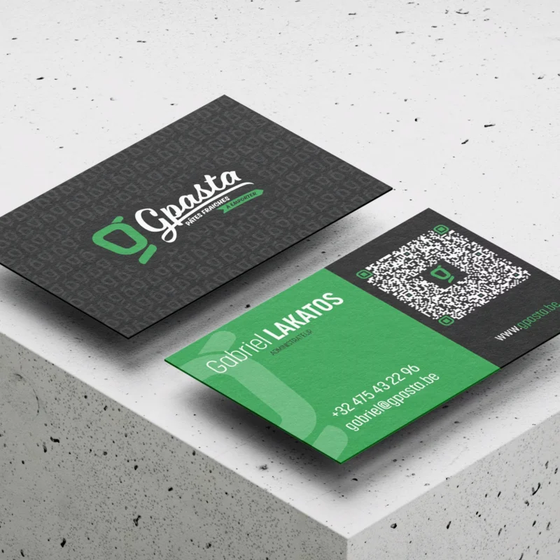 Branding pour GPasta, concept food urbain