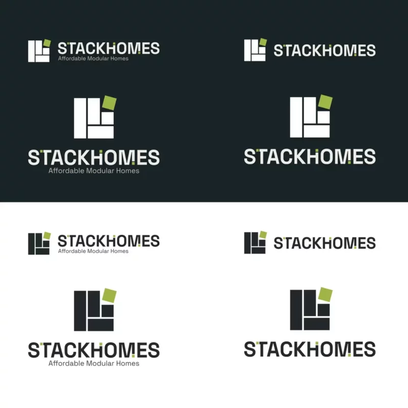 Branding & site web pour une entreprise de construction de maisons modulaires