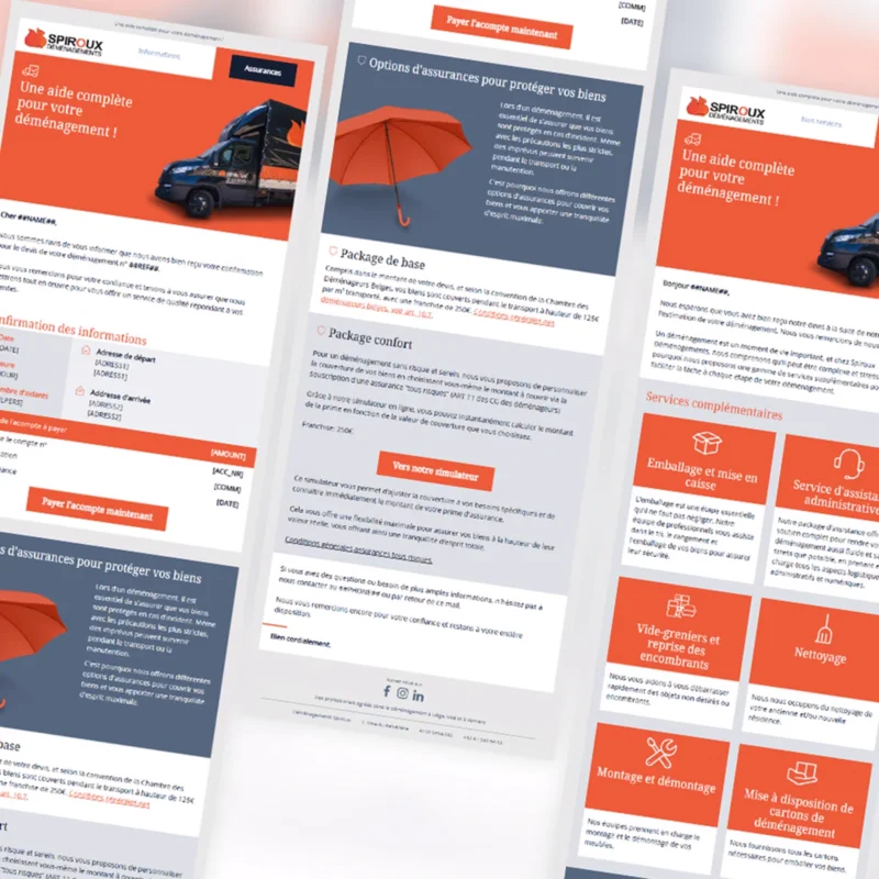Template mailing transactionel responsive