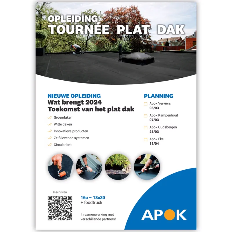 Support marketing pour un distributeur de matériau