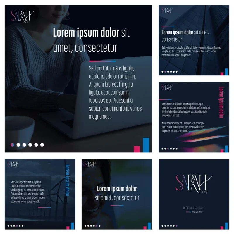 Branding pour une assistante digitale