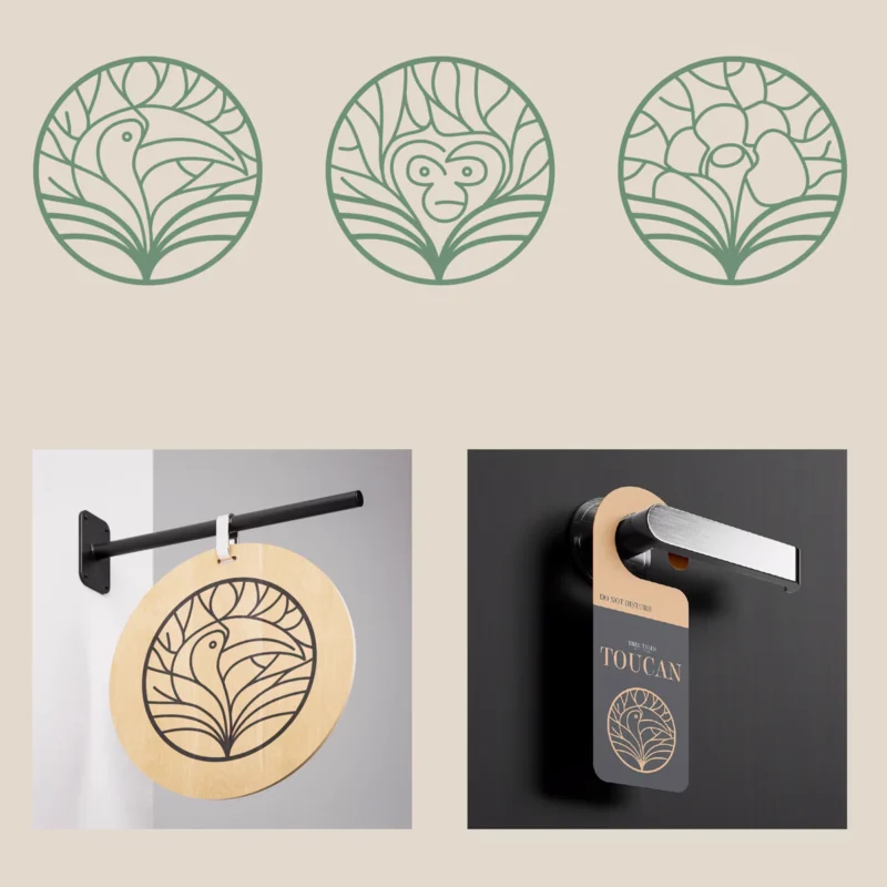 Branding pour un hôtel en Thaïlande