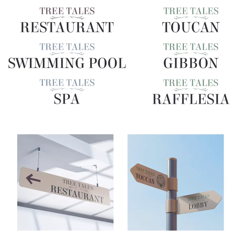 Branding pour un hôtel en Thaïlande