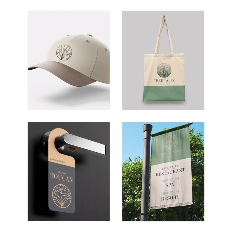 Branding pour un hôtel en Thaïlande